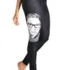 Notorious RBG Printed Yoga Leggings -YOGA DEMOCRACY Sales 1101 NOTORIOUS RBG RIGHT