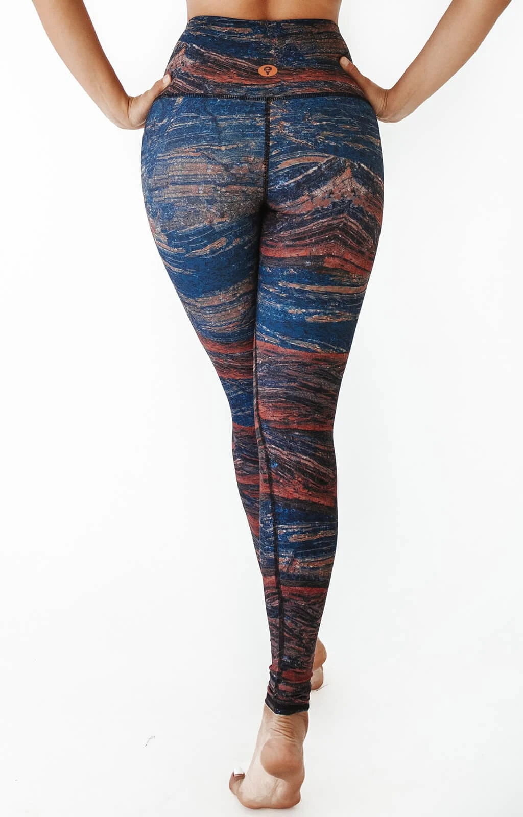 Pedra Printed Yoga Leggings 4 Pedra Printed Yoga Leggings - Image 4