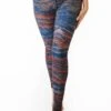 Pedra Printed Yoga Leggings 10 Pedra Printed Yoga Leggings -YOGA DEMOCRACY Sales 1101 Mountain front