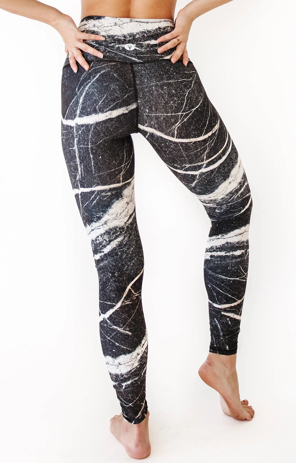 River Rock Printed Yoga Leggings 4 River Rock Printed Yoga Leggings - Image 4