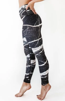 River Rock Printed Yoga Leggings
