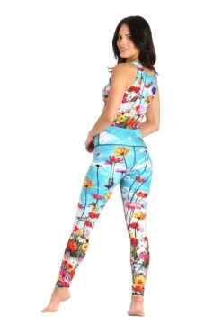 Flower Bomb Printed Yoga Leggings -YOGA DEMOCRACY Sales 1103 FLOWER BOMB 8 8fc21667 5bd8 4834 ba27 13b00b16cb71