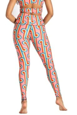 Rainbow Chaser Printed Yoga Leggings -YOGA DEMOCRACY Sales 1103 RAINBOW 2021 3