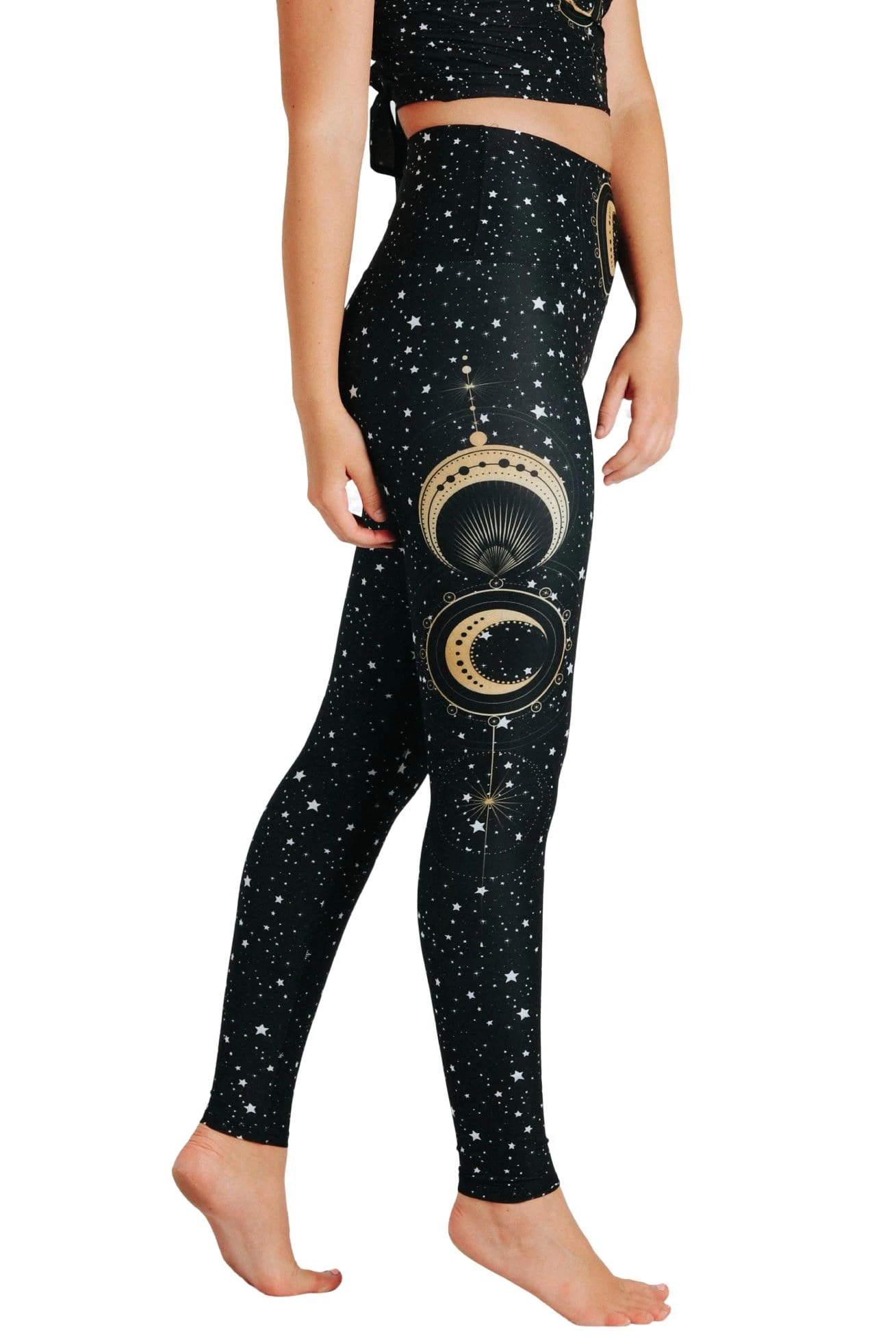 Fortune Teller Printed Yoga Leggings 1 Fortune Teller Printed Yoga Leggings