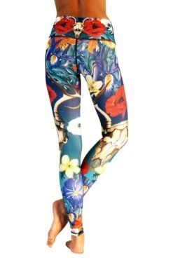 Georgia Printed Yoga Leggings -YOGA DEMOCRACY Sales 110321 georgia 1