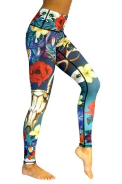 Georgia Printed Yoga Leggings -YOGA DEMOCRACY Sales 110321 georgia 2