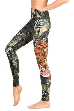 Rawr Talent Printed Yoga Leggings -YOGA DEMOCRACY Sales 110375 rawr 8