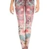 Pretty In Pink Printed Yoga Leggings -YOGA DEMOCRACY Sales 110377 pretty 5