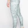 Pure Sage Printed Yoga Leggings