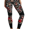Rustica Printed Yoga Leggings 11 Rustica Printed Yoga Leggings -YOGA DEMOCRACY Sales 1103 RUSTICA FRONT removebg