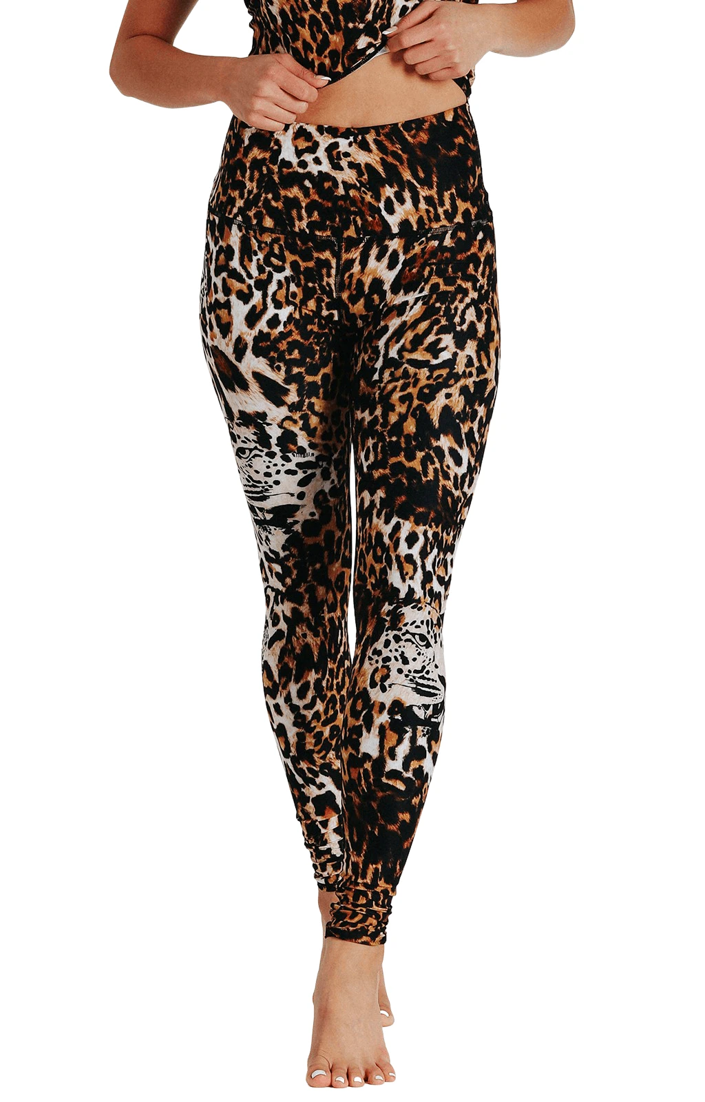 Wildcat Printed Yoga Leggings 2 Wildcat Printed Yoga Leggings - Image 2