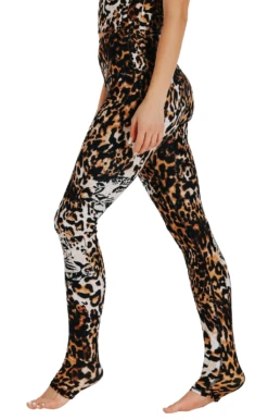 Wildcat Printed Yoga Leggings 10 Wildcat Printed Yoga Leggings -YOGA DEMOCRACY Sales 1103 Wildcat fulllength removebg