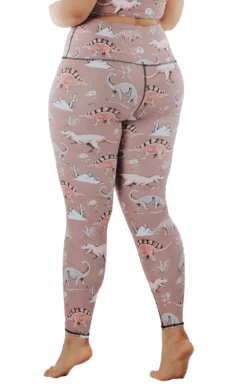 Stokasaurus Printed Yoga Leggings -YOGA DEMOCRACY Sales 1103 stok back removebg