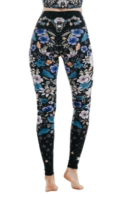 Divine Feminine Printed Yoga Leggings -YOGA DEMOCRACY Sales 1103 uterus back removebg