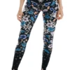 Divine Feminine Printed Yoga Leggings -YOGA DEMOCRACY Sales 1103 uterus front removebg