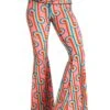 Rainbow Chaser Printed Bell Bottoms -YOGA DEMOCRACY Sales 1114 RAINBOW 2021