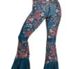 Festival Denim Printed Bell Bottoms -YOGA DEMOCRACY Sales 111478 Festival demin back crop2