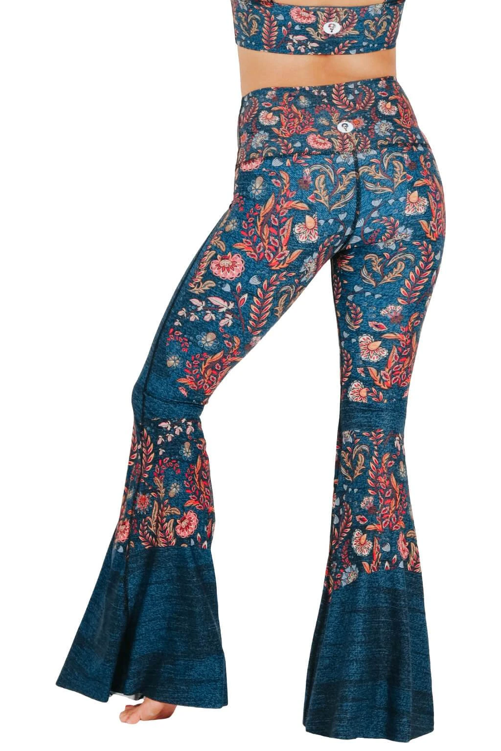 Festival Denim Printed Bell Bottoms 1 Festival Denim Printed Bell Bottoms