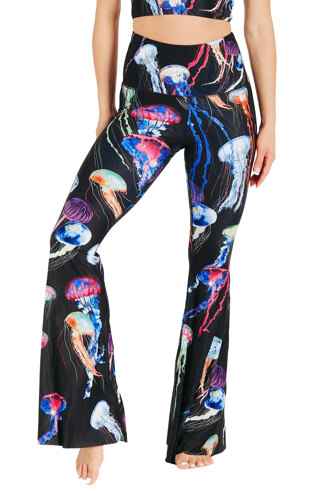 Electric Flow Printed Bell Bottoms 2 Electric Flow Printed Bell Bottoms - Image 2
