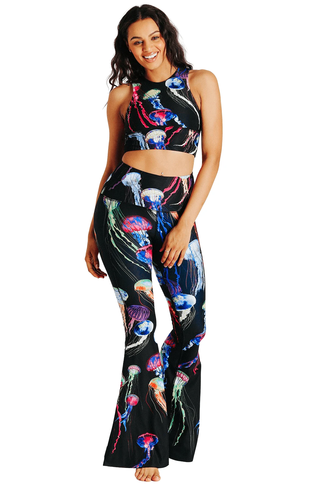 Electric Flow Printed Bell Bottoms 6 Electric Flow Printed Bell Bottoms - Image 6