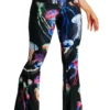 Electric Flow Printed Bell Bottoms -YOGA DEMOCRACY Sales 1114 EFlow right T removebg
