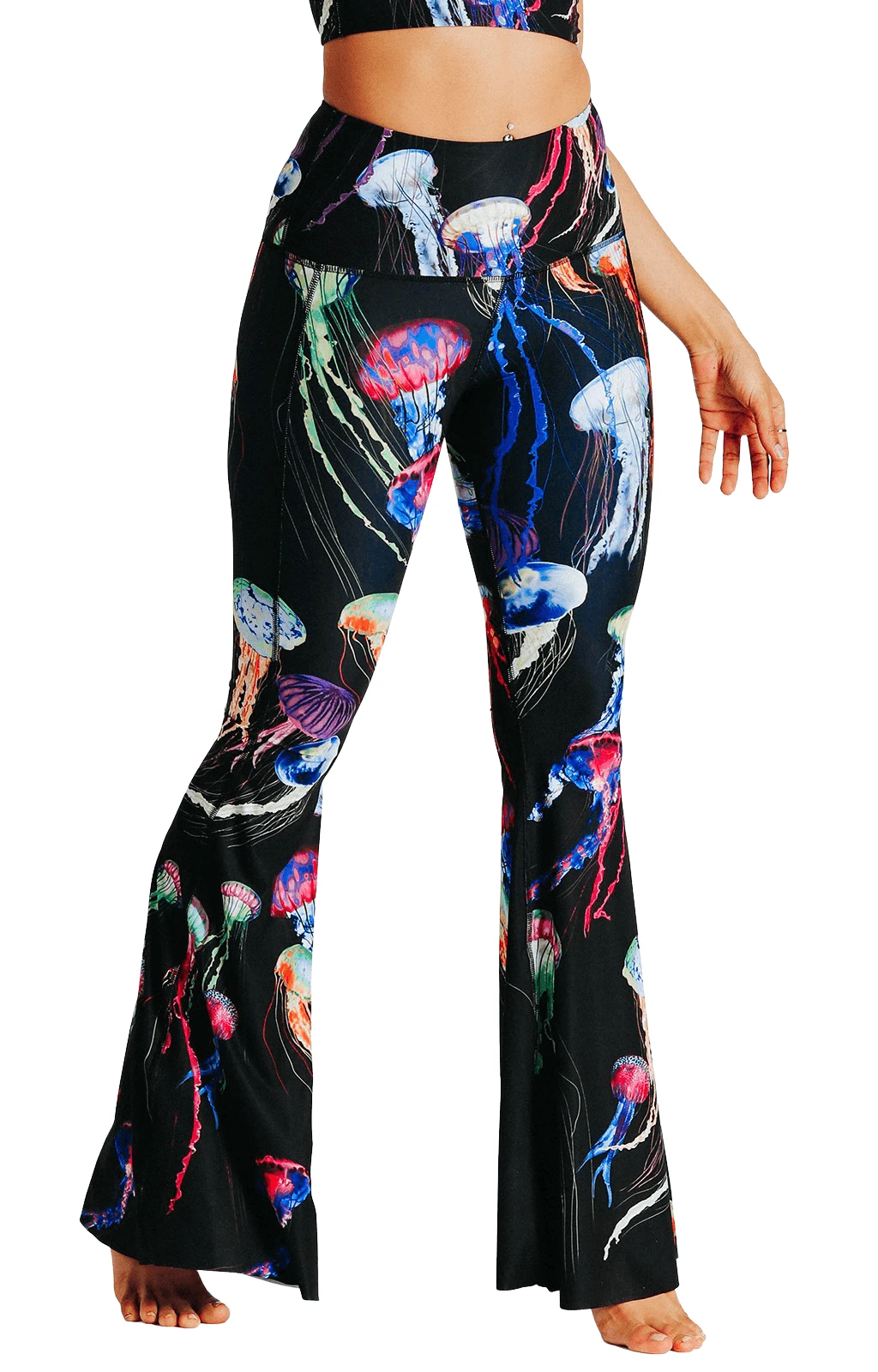Electric Flow Printed Bell Bottoms 1 Electric Flow Printed Bell Bottoms