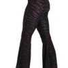 Fierce Feline Printed Bell Bottoms 10 Fierce Feline Printed Bell Bottoms -YOGA DEMOCRACY Sales 1114 FierceFeline side removebg