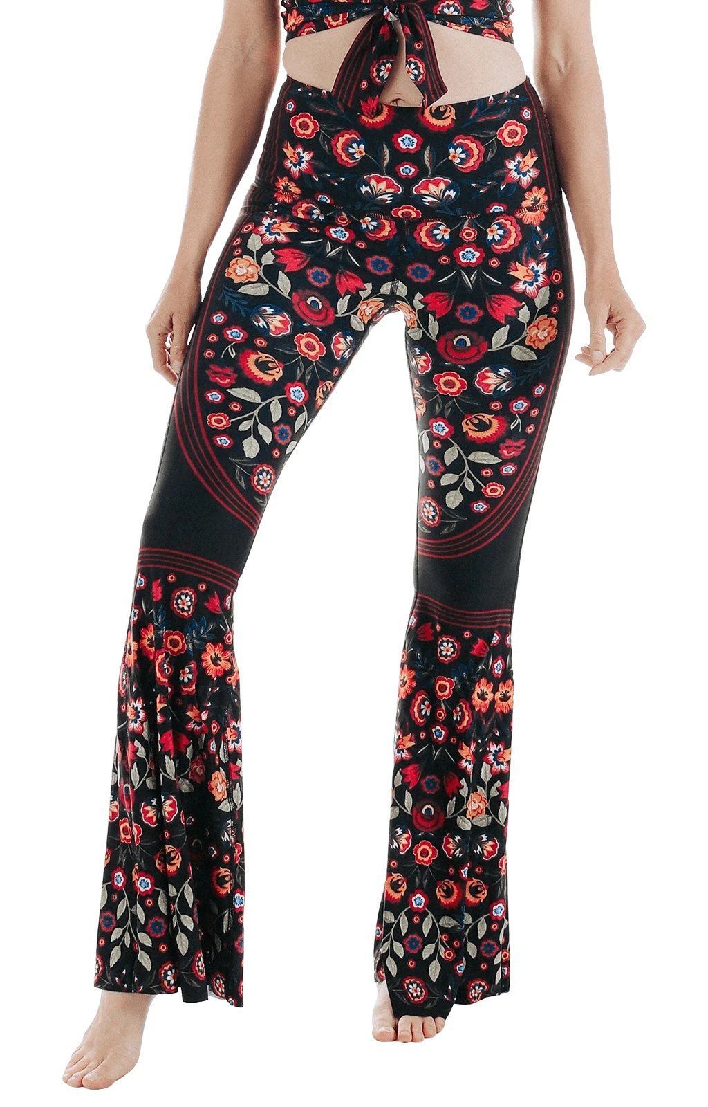 Folklore Printed Bell Bottoms 3 Folklore Printed Bell Bottoms - Image 3