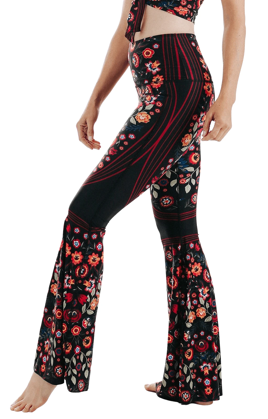 Folklore Printed Bell Bottoms 2 Folklore Printed Bell Bottoms - Image 2