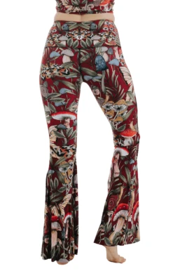Fun Gal Printed Bell Bottoms 9 Fun Gal Printed Bell Bottoms -YOGA DEMOCRACY Sales 1114 FunGal back removebg