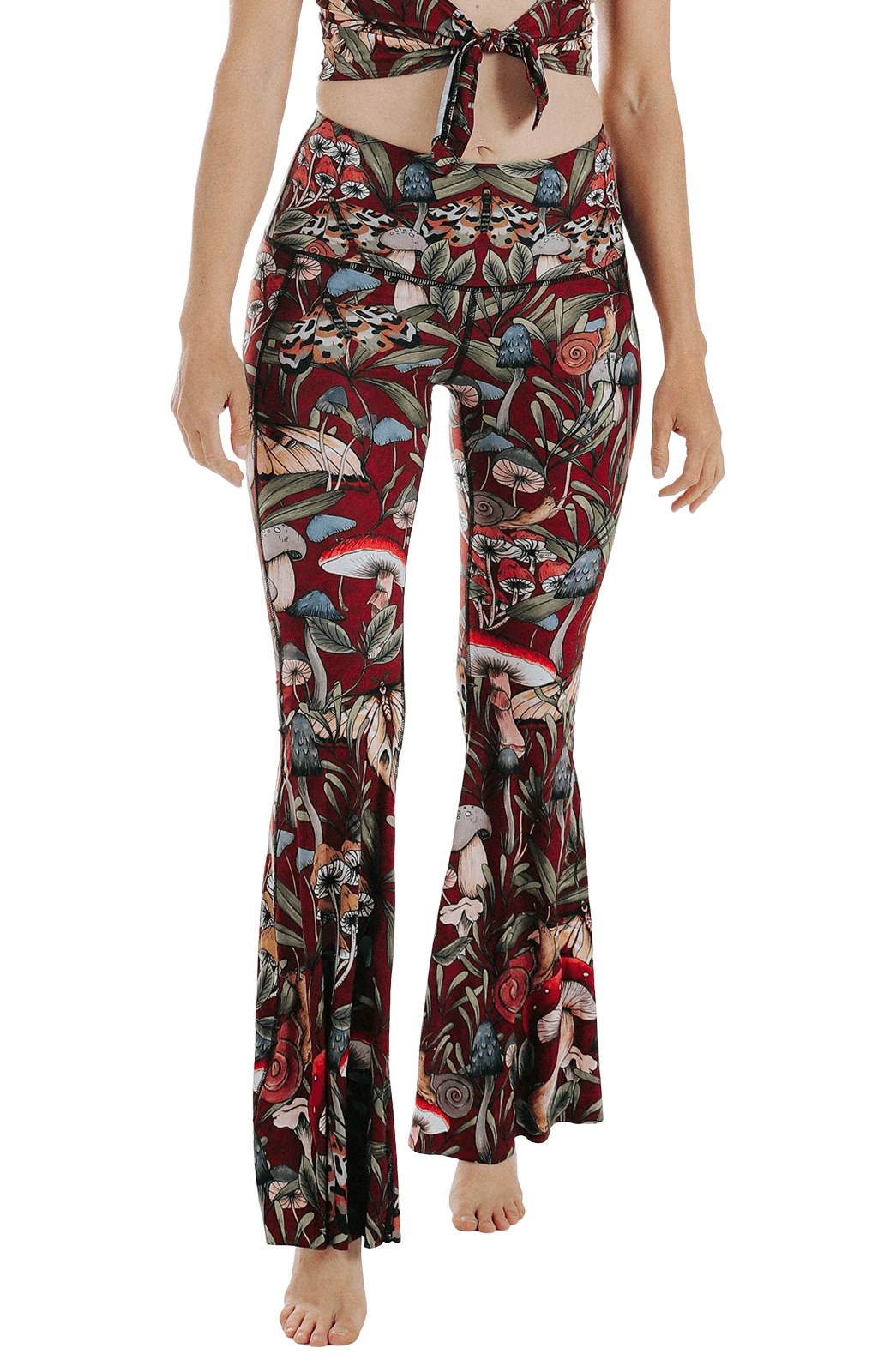 Fun Gal Printed Bell Bottoms 4 Fun Gal Printed Bell Bottoms - Image 4