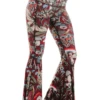 Fun Gal Printed Bell Bottoms 12 Fun Gal Printed Bell Bottoms -YOGA DEMOCRACY Sales 1114 FunGal right removebg
