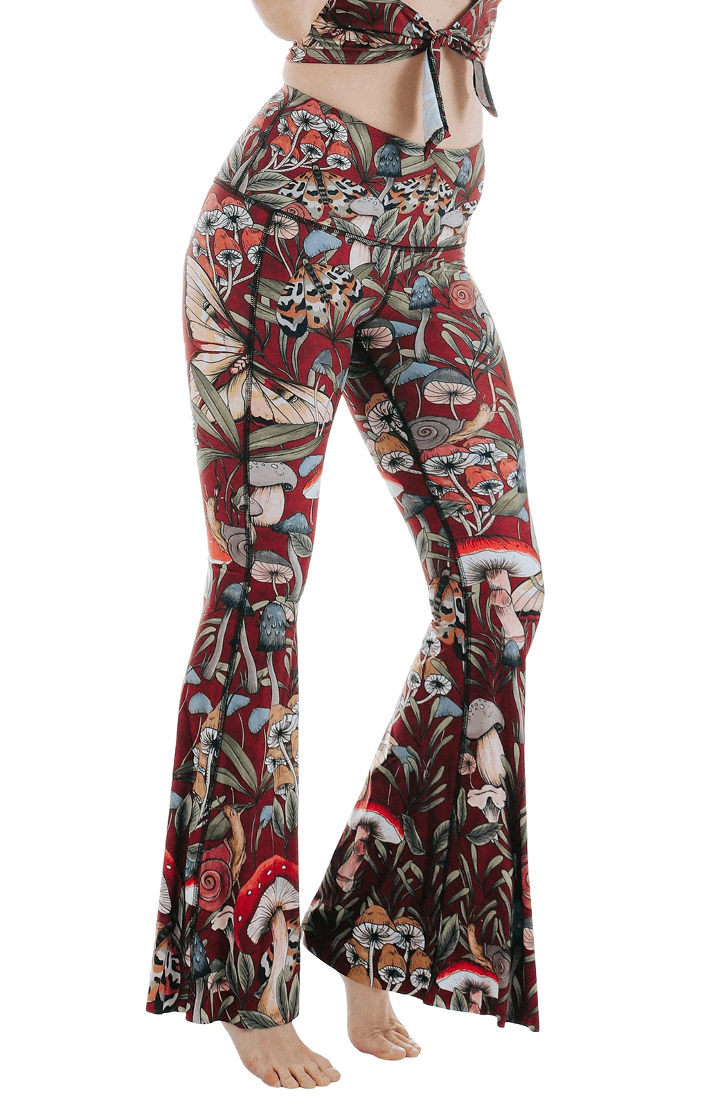 Fun Gal Printed Bell Bottoms 1 Fun Gal Printed Bell Bottoms