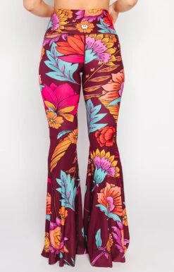 Indie Flow Printed Bell Bottoms -YOGA DEMOCRACY Sales 1114 IndieFlow Back
