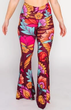 Indie Flow Printed Bell Bottoms -YOGA DEMOCRACY Sales 1114 IndieFlow Front