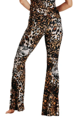 Wildcat Printed Bell Bottoms -YOGA DEMOCRACY Sales 1114 Wildcat back removebg