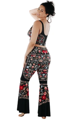 Rustica Printed Bell Bottoms -YOGA DEMOCRACY Sales 1114 rustica full removebg