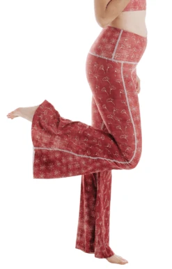 Terracotta Time Printed Bell Bottoms