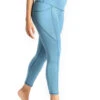 7/8 Boundless Legging With Pockets In Ocean 14 7/8 Boundless Legging With Pockets In Ocean -YOGA DEMOCRACY Sales 1115 SOLIDS BLUE RIGHT sw