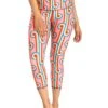 Rainbow Chaser Printed Yoga Crops -YOGA DEMOCRACY Sales 1201 RAINBOW 2021