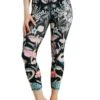 Pretty In Black Printed Yoga Crops 16 Pretty In Black Printed Yoga Crops -YOGA DEMOCRACY Sales 1201 BlackPretty 4