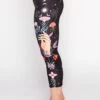 Celestial Timing Crop Legging 12 Celestial Timing Crop Legging -YOGA DEMOCRACY Sales 1201 CelestialTiming Left