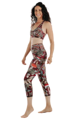 Fun Gal Printed Yoga Crops 6 Fun Gal Printed Yoga Crops -YOGA DEMOCRACY Sales 1201 FunGal Fullbody removebg