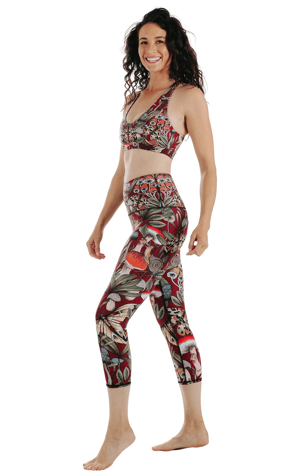 Fun Gal Printed Yoga Crops 3 Fun Gal Printed Yoga Crops - Image 3