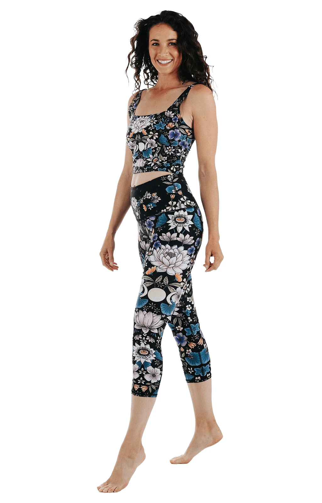 Divine Feminine Printed Yoga Crops 4 Divine Feminine Printed Yoga Crops - Image 4