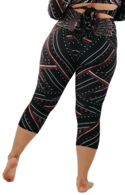 Humble Warrior Printed Yoga Crops -YOGA DEMOCRACY Sales 1201 humble back removebg