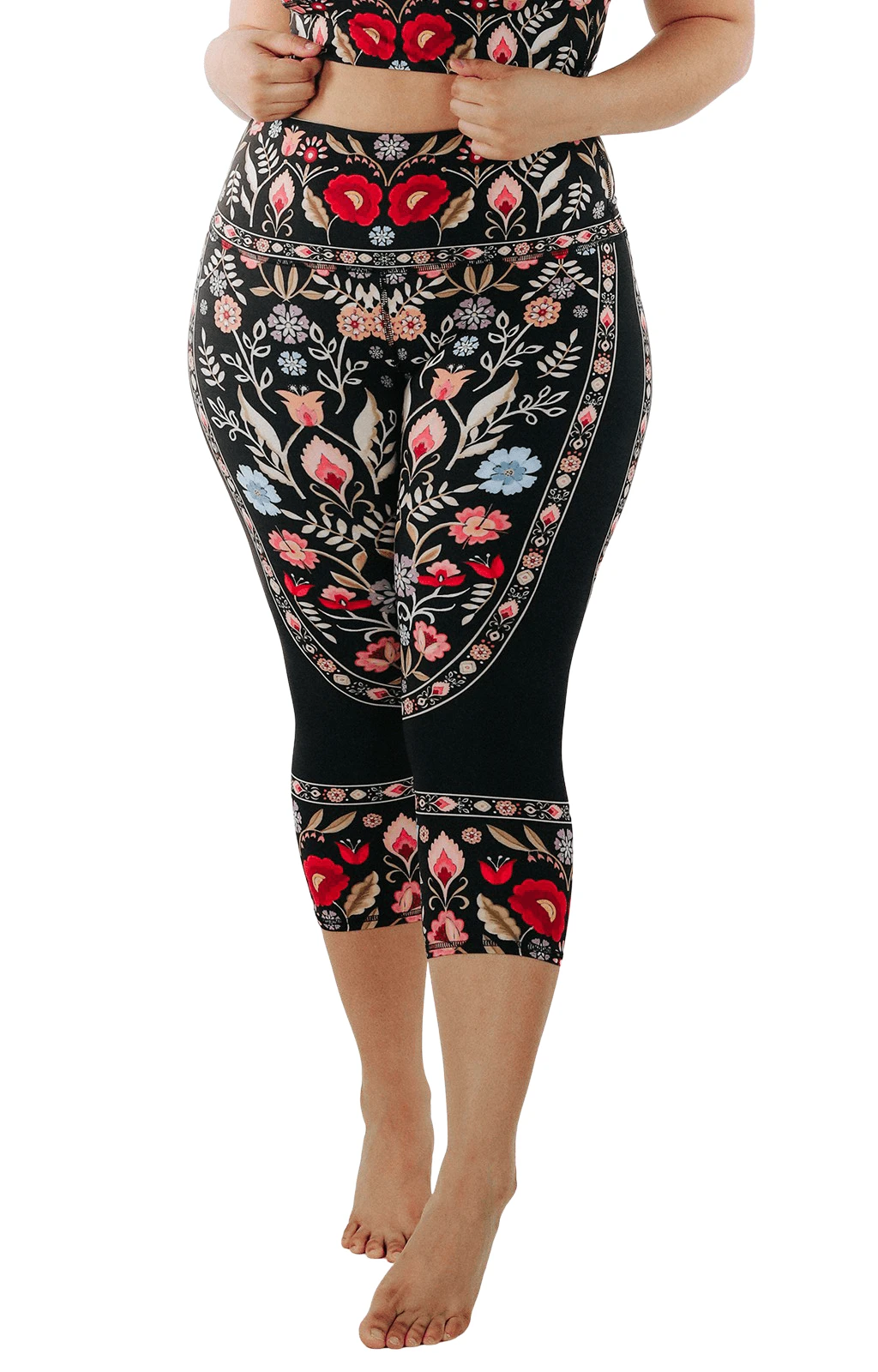 Rustica Printed Yoga Crops 6 Rustica Printed Yoga Crops - Image 6