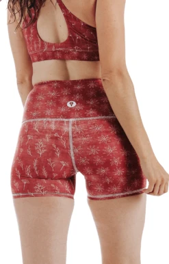 Joey Short In Terracotta Time 9 Joey Short In Terracotta Time -YOGA DEMOCRACY Sales 1303 terracotta back removebg