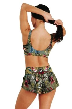 Flow Short In Green Thumb -YOGA DEMOCRACY Sales 130576 Green Thumb Flow Short Back 1