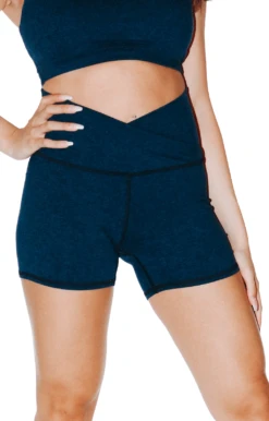 Movement Short In Navy Blue Heather